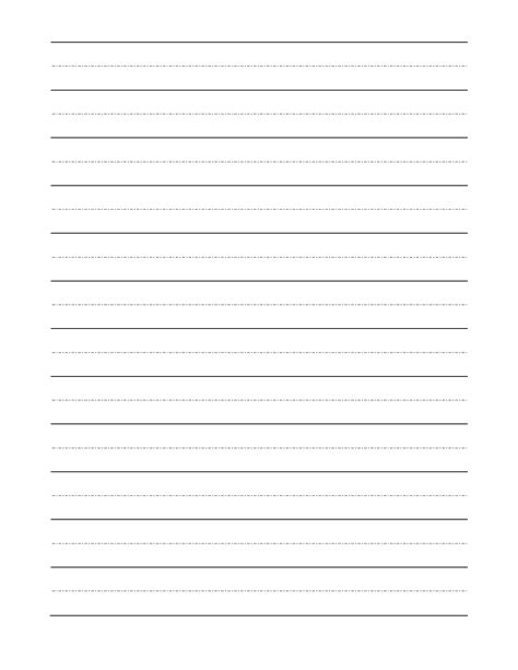 Handwriting Blank Sheets