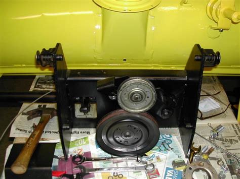 Model 49 Snow Thrower Drive And Idler Pulley Alignment Dimensions