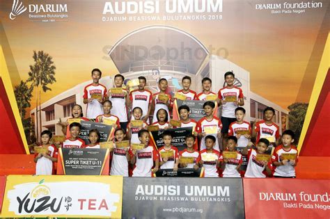 FOTO 26 Atlet Cilik Jawa Timur Raih Super Tiket Audisi Umum Djarum