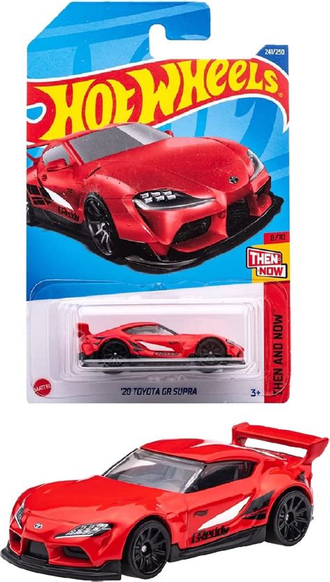 Amazon ホットウィール Hot Wheels ベーシックカー トヨタ GR スープラ 才 HHF レッド