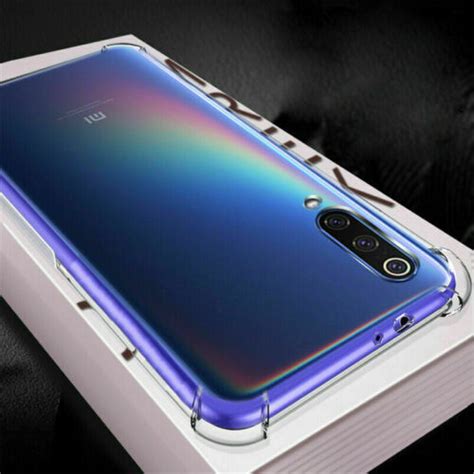 For Xiaomi Mi 9 Mi 9 SE Luxury Cushion Shockproof Soft TPU Clear Case