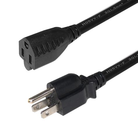 Prong Ac Us Plug Power Cord A A A V For Laptop Desktop