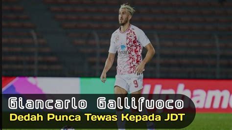 Pertahanan Kental Kl City Giancarlo Gallifuoco Dedahkan Punca