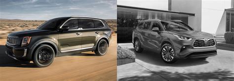 2020 Kia Telluride Vs 2020 Toyota Highlander In Gastonia NC Courage Kia