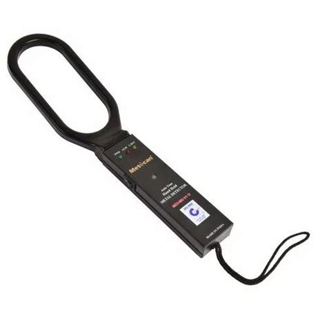 Metscan Brand Metal Detector Hand Held 400 Gms Model Namenumber Metscan Md 01 At Rs 2904 In