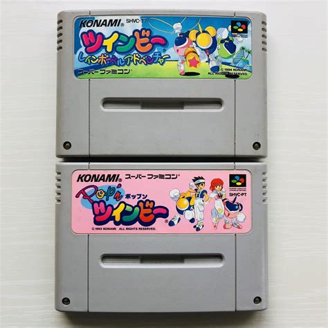 Twinbee Rainbow Bell Adventures Pop N Twinbee Super Famicom Sfc Konami