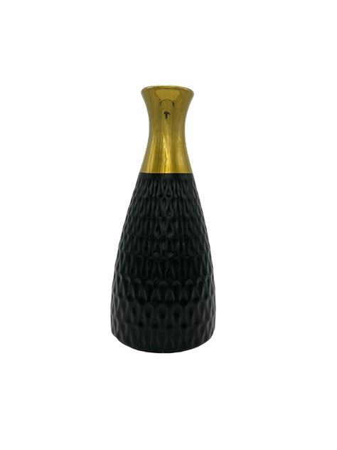 Vase Black Gold Dekomant