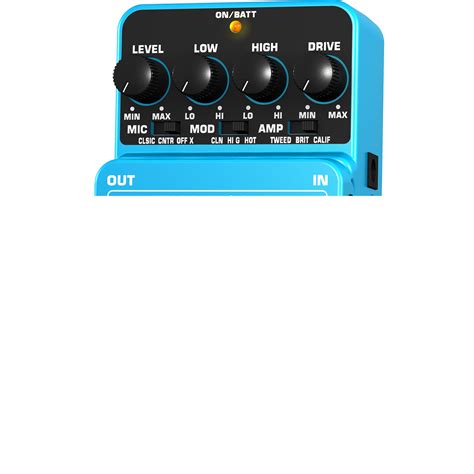 Pedal Modelador De Amplificador Para Guitarra Behringer Tm Coppel