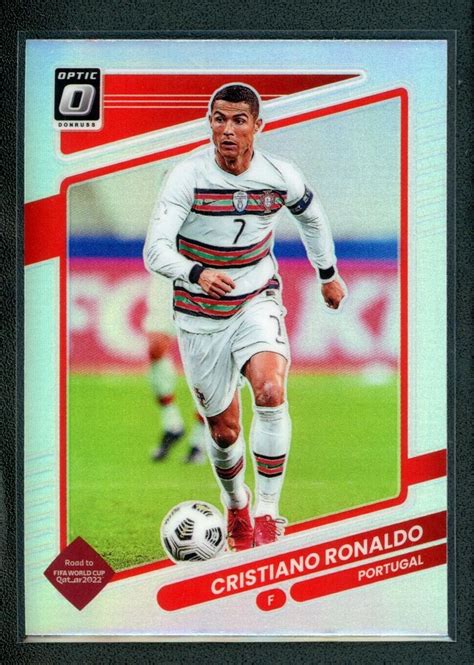 Cristiano Ronaldo Panini Donruss Optic Holo Ebay