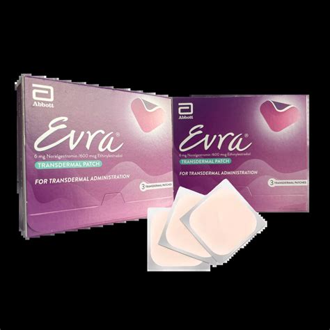 Miếng dán tránh thai Evra Transdermal Patch Thái Lan