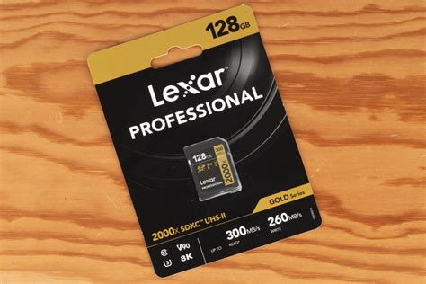 Lexar Professional 2000x 128GB SDXC UHS II Review Amateur Photograph