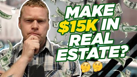 How To Make 15k Money Flipping Real Estate Contracts Youtube