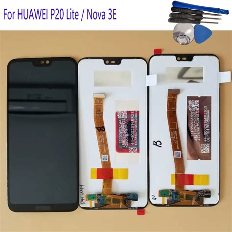 Original 2280 1080 5 84 For Huawei P20 Lite Nova 3e Lcd Display Touch Digitizer Screen Assembly