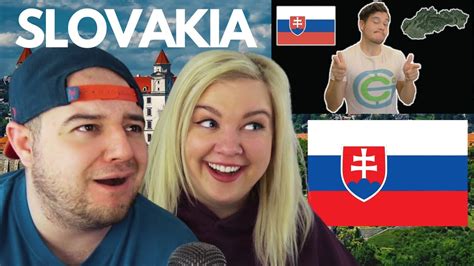 Geography Now Slovakia American Couple Reaction Video Youtube