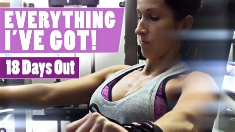 EVERYTHING I VE GOT 18 Days Out NPC BIKINI YouTube