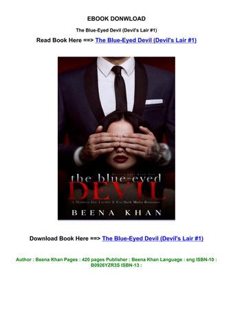 EPUB PDF The Blue Eyed Devil Devil S Lair 1 BY Beena Khan On Ipad