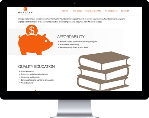 Mueller Foundation | Ryan Rogers | Dallas Web Design & Graphic Design