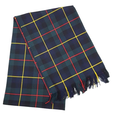 Macleod Hunting Modern Tartan Scarf XL Tartan Scarf - Etsy