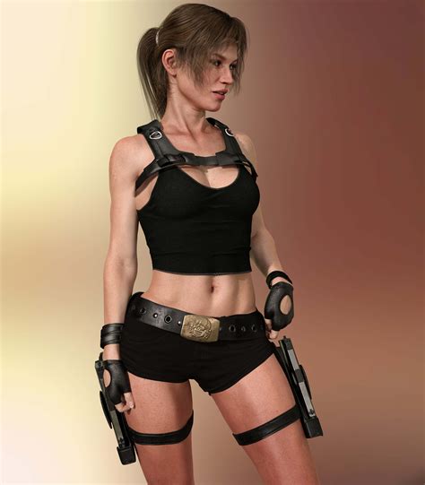 Tomb Raider Underworld 3d Render Digital Art By Artimuller