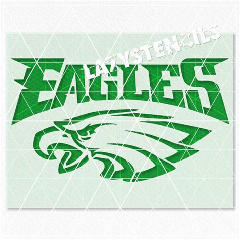 PHILADELPHIA EAGLES STENCIL