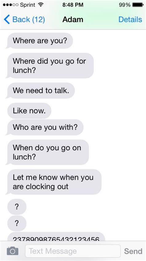 Woman Shares The Abusive Text Messages She Received From Her Ex Husband To Help Warn Others