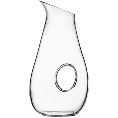 Nude Halo From Steelite International 56 Oz Glass Carafe 6 Case