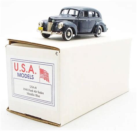 Usa Models 8 1940 Ford 4dr Sedan Auction