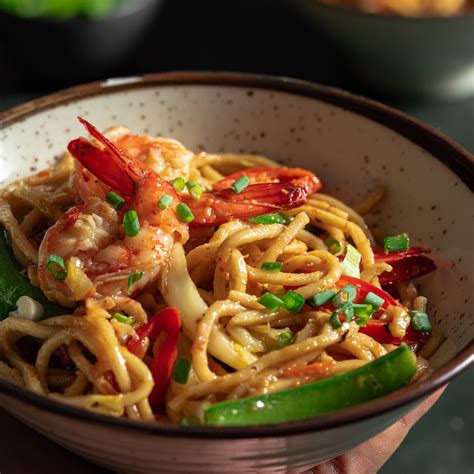 Spicy Prawn Chow Mein Marions Kitchen