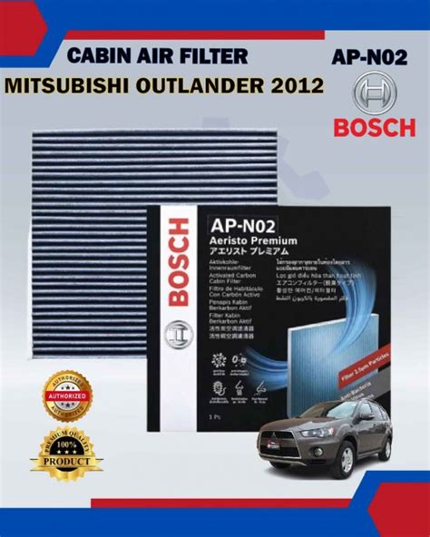 Cabin Air Cond Filter Mitsubishi Outlander 2012 ASX Lancer BOSCH AP N02