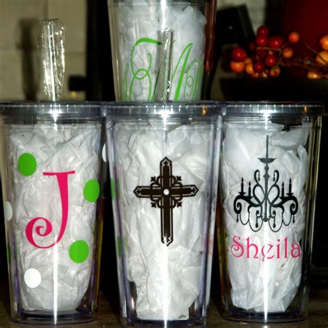 Designs 4 Faith: Personalized Insulated Tumblers w/Straw