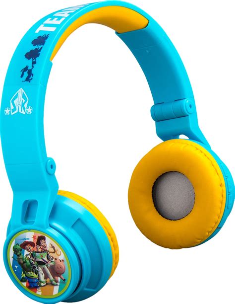 Customer Reviews: eKids Toy Story 4 Wireless On-Ear Headphones Blue ...