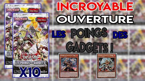 Yu Gi Oh Ouverture De Boosters Les Poings Des Gadgets Youtube