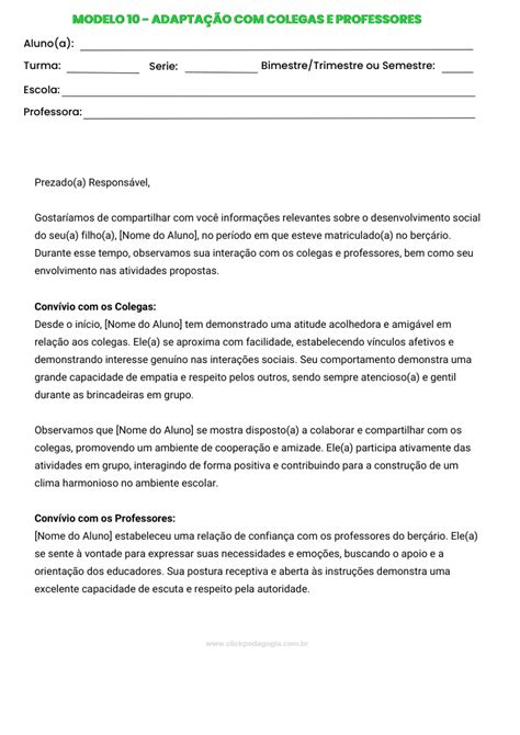 Modelos De Relatorios De Desenvolvimento Prontos