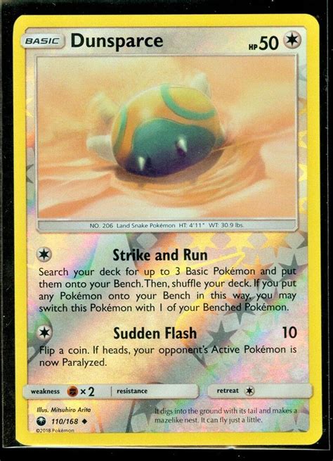 Dunsparce Reverse Holo 110 Prices Pokemon Celestial Storm