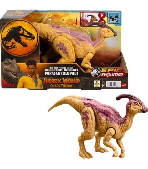 Jurassic World Dinosaurio Parasaurolophus De Mattel Juguetes Panre