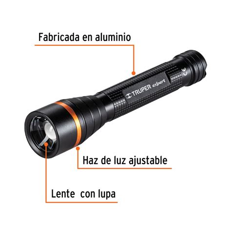 LINTERNA TRUPER LED 235 LUMENES CON 2 PILAS AA ALUMINIO 18800 Arco