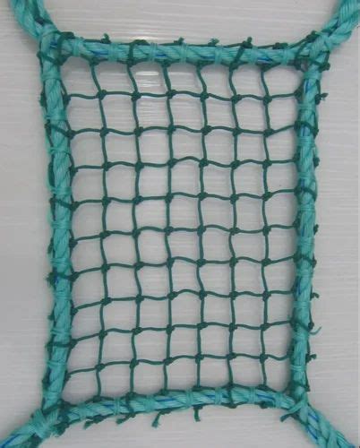 Polyester 5mm Braided Single Layer Safety Net For Construction At Rs