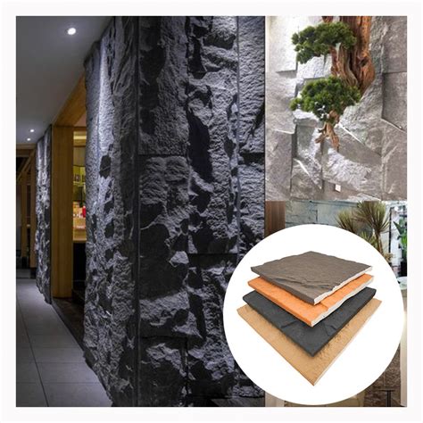 Easy Installation Artificial Culture Stone Pu Faux Stone Wall Panels