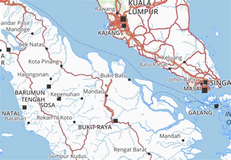 MICHELIN Kota Dumai map - ViaMichelin