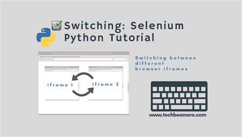 Python：如何使用selenium在iframe之间切换 Selenium获取iframe Webdriver How To Switch Between Iframes Using