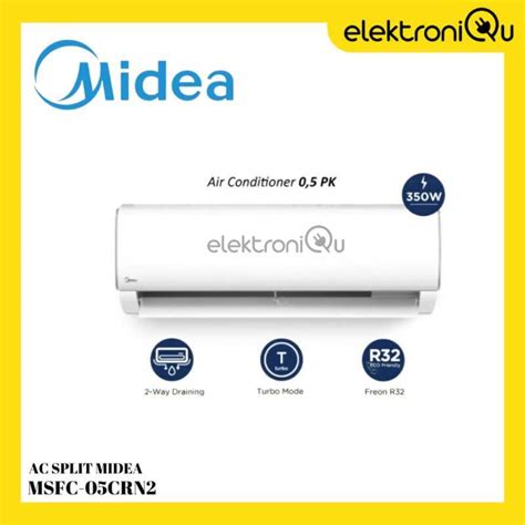 Jual Ac Split Midea Msfc 05crn2 1 2 Pk Hanya Unit Di Seller