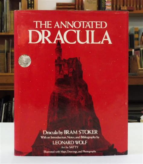 The Annotated Dracula By Stoker Bram Leonard Wolf Editor Very