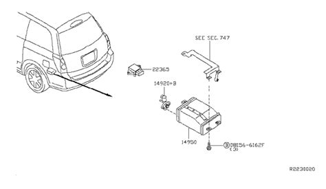 Engine Control Vacuum Piping Nissan Quest