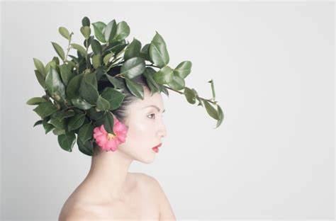 Flowers And Taxidermy Arranged Into Gorgeous Headdresses