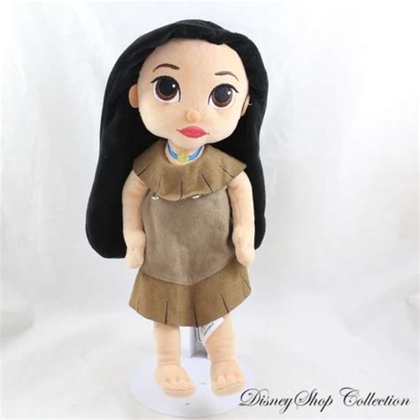 Pocahontas Plush Doll Disney Store Animators Collection Cm