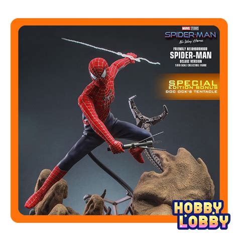 Ready Stock Hot Toys Mms Th Friendly Neighborhood Spider Man Figure Deluxe Version
