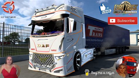 Euro Truck Simulator 2 1 48 DAF EVO Wing By FuNYash Delivery In