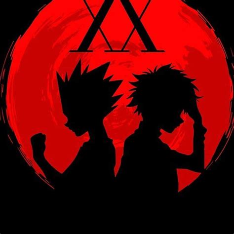 Download Hunter X Hunter Logo Red Circle Wallpaper