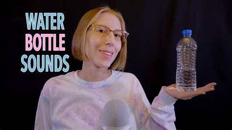 ASMR Water Bottle Sloshing Tapping Wet Sounds Plastic Sounds