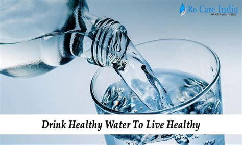 Drink Healthy Water To Live Healthy - Stacyknows